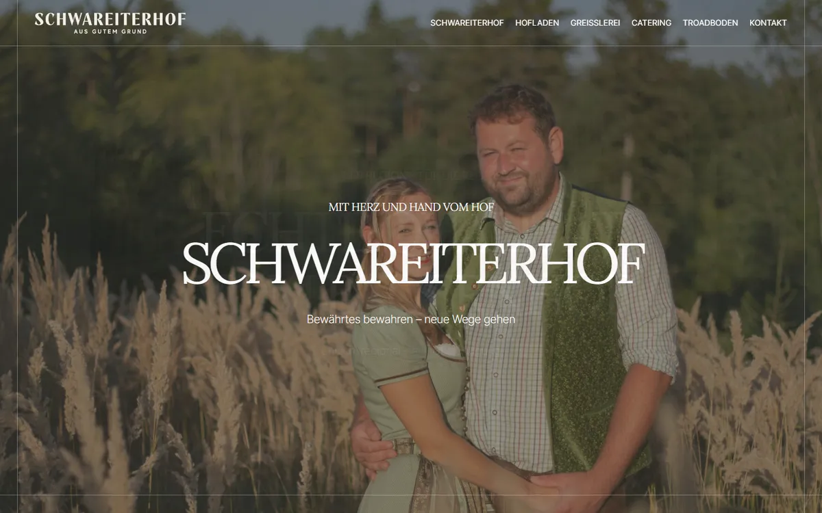 Startseite von schwareiterhof.at